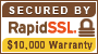 Ligação Segura HTTPS certificado RapidSSL
